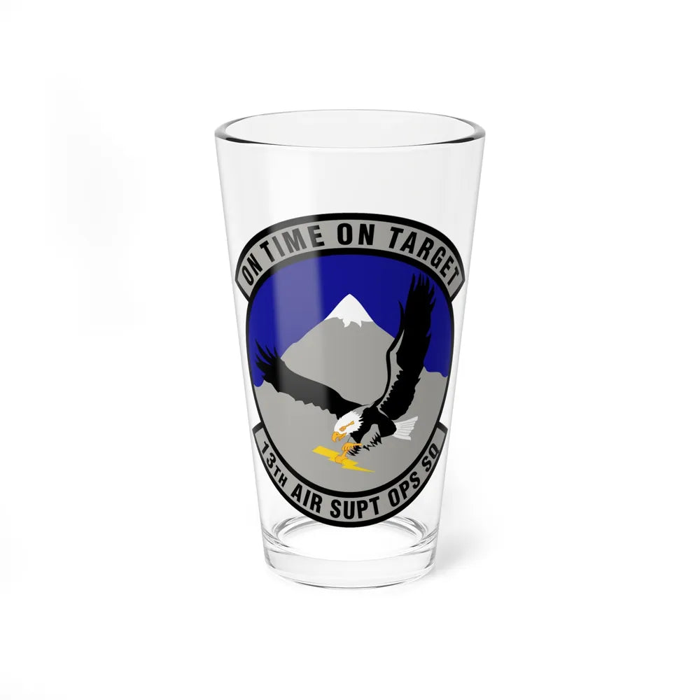 13 Air Support Operations Squadron ACC (U.S. Air Force) Pint Glass 16oz-16oz-Go Mug Yourself