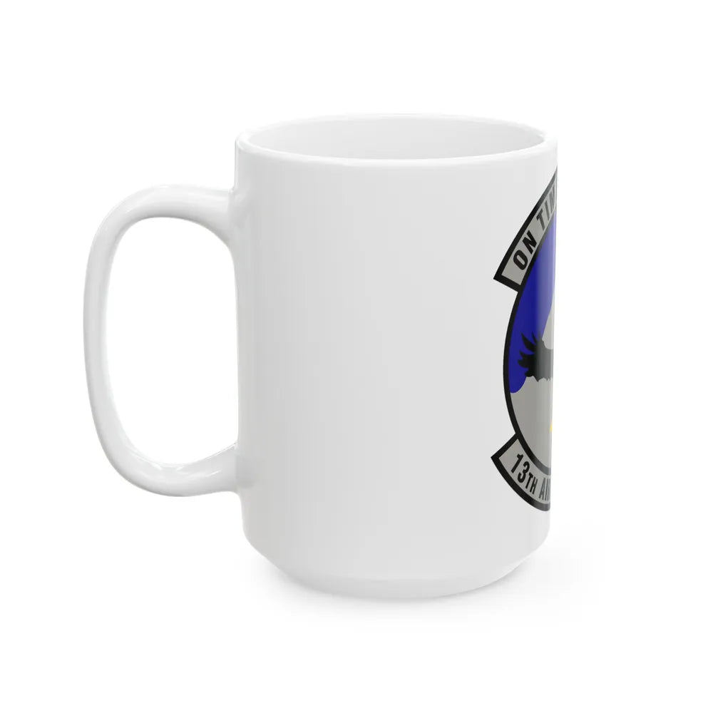 13 Air Support Operations Squadron ACC (U.S. Air Force) White Coffee Mug-Go Mug Yourself