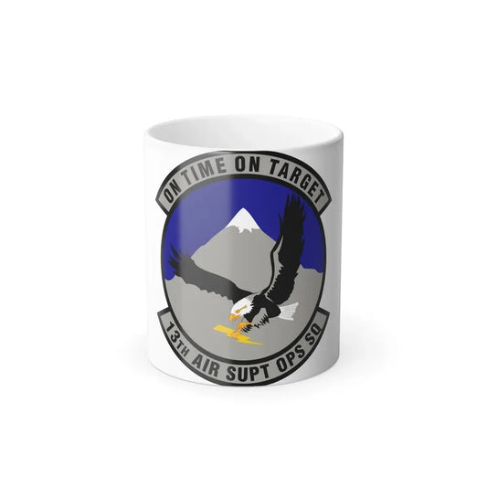 13 Air Support Operations Squadron ACC (U.S. Air Force) Color Changing Coffee Mug 11oz - Go Mug Yourself