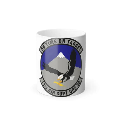 13 Air Support Operations Squadron ACC (U.S. Air Force) Color Changing Coffee Mug 11oz - Go Mug Yourself