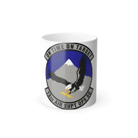 13 Air Support Operations Squadron ACC (U.S. Air Force) Color Changing Coffee Mug 11oz - Go Mug Yourself