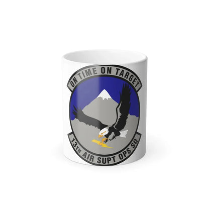13 Air Support Operations Squadron ACC (U.S. Air Force) Color Changing Coffee Mug - Go Mug Yourself