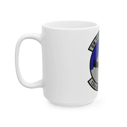 13 Air Support Operations Squadron ACC (U.S. Air Force) White Coffee Mug - Go Mug Yourself