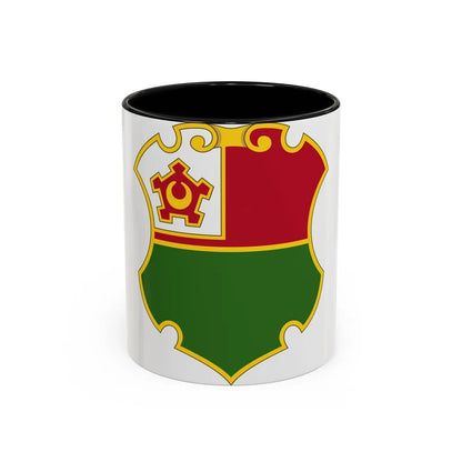 13 Engineer Battalion (U.S. Army) Accent Coffee Mug-11oz-Black-Go Mug Yourself