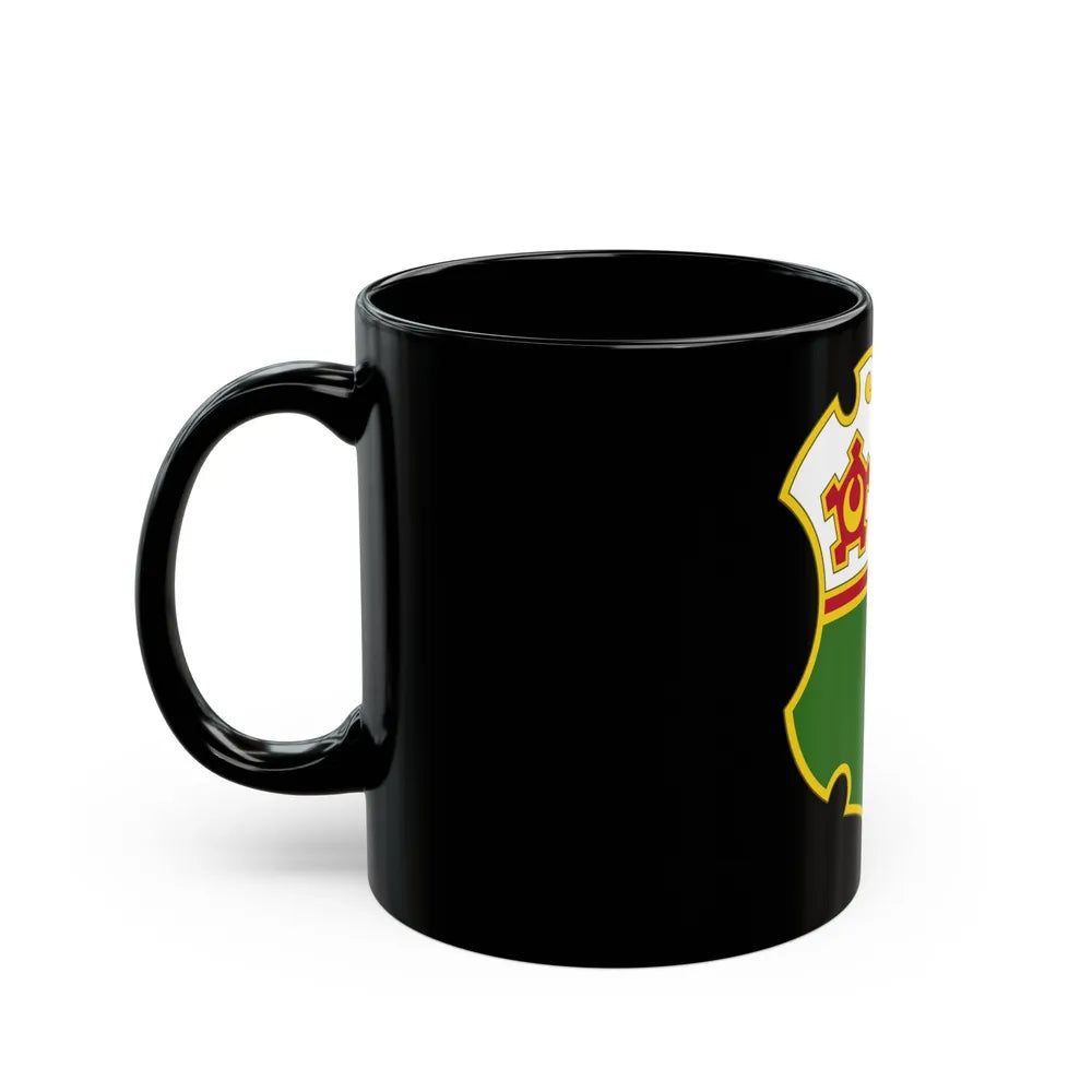 13 Engineer Battalion (U.S. Army) Black Coffee Mug-Go Mug Yourself