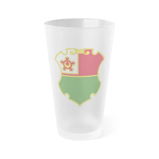 13 Engineer Battalion (U.S. Army) Frosted Pint Glass 16oz Default Title - Go Mug Yourself