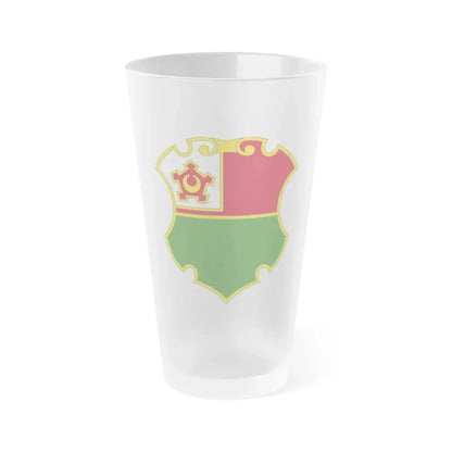 13 Engineer Battalion (U.S. Army) Frosted Pint Glass 16oz Default Title - Go Mug Yourself
