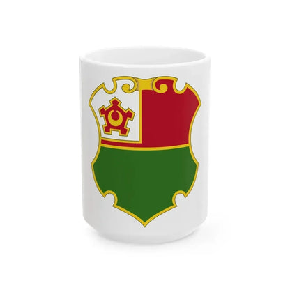 13 Engineer Battalion (U.S. Army) White Coffee Mug 15oz - Go Mug Yourself