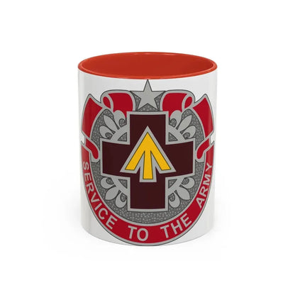13 Field Hospital (U.S. Army) Accent Coffee Mug 11oz Red - Go Mug Yourself