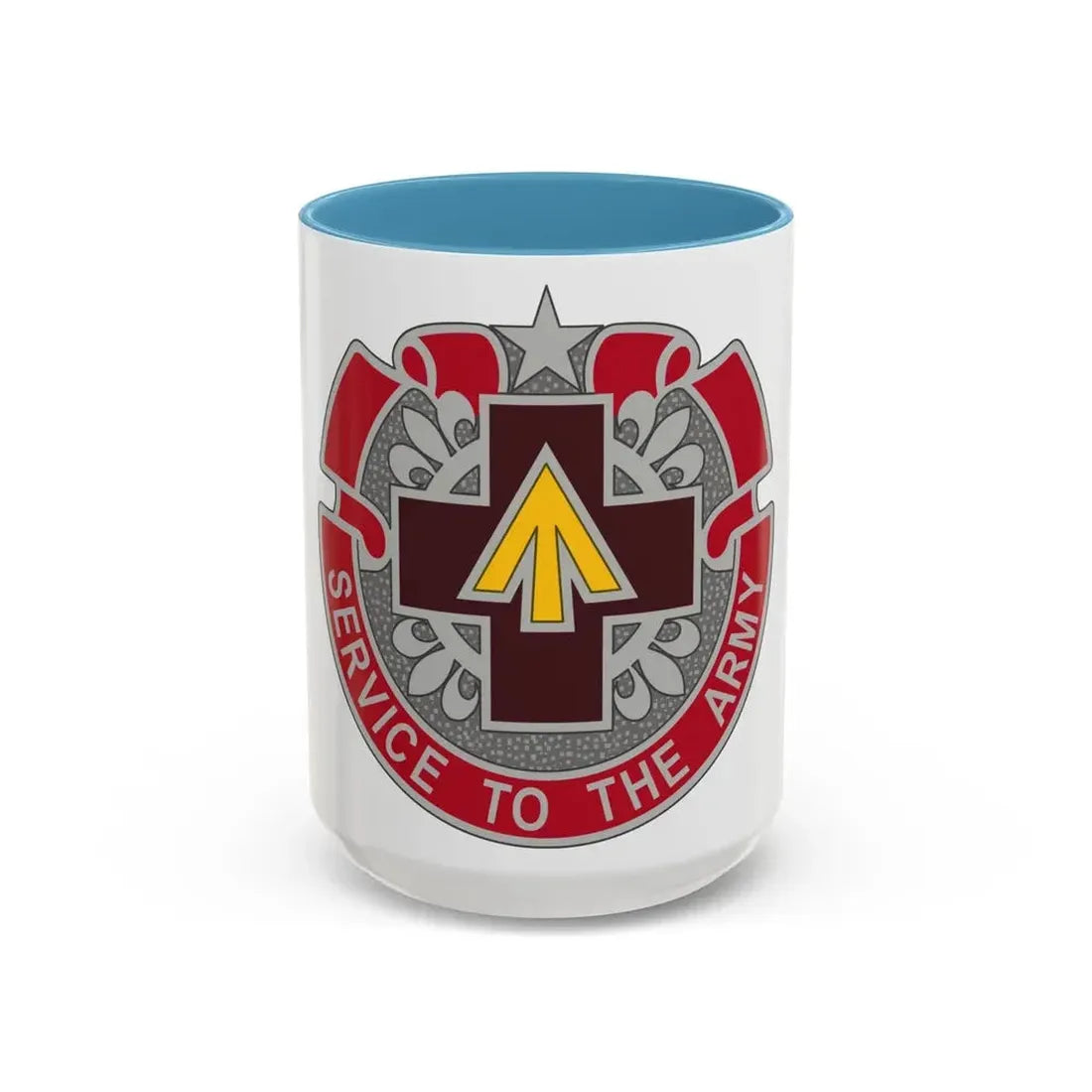 13 Field Hospital (U.S. Army) Accent Coffee Mug 15oz Light Blue - Go Mug Yourself