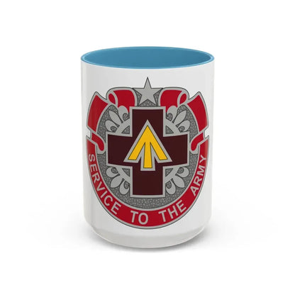 13 Field Hospital (U.S. Army) Accent Coffee Mug 15oz Light Blue - Go Mug Yourself