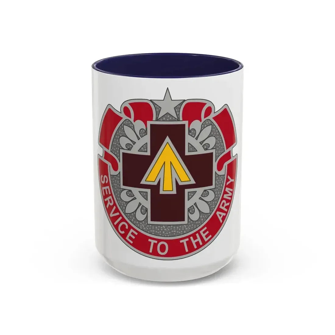 13 Field Hospital (U.S. Army) Accent Coffee Mug 15oz Navy - Go Mug Yourself