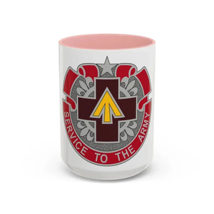 13 Field Hospital (U.S. Army) Accent Coffee Mug 15oz Pink - Go Mug Yourself