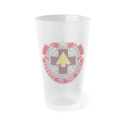 13 Field Hospital (U.S. Army) Frosted Pint Glass 16oz - Go Mug Yourself