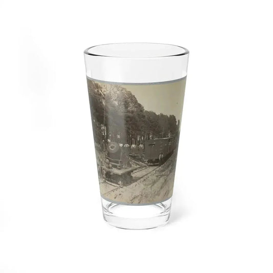 13 Inch Mortar  Dictator  In Front Of Petersburg, Va.(2) (U.S. Civil War) Pint Glass 16oz 16oz - Go Mug Yourself