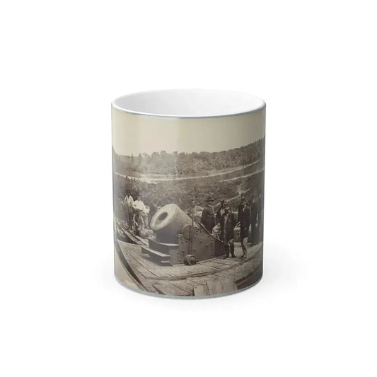 13 Inch Mortar  Dictator  in Front of Petersburg, Va. (U.S. Civil War) Color Changing Coffee Mug 11oz Default Title 11oz - Go Mug Yourself