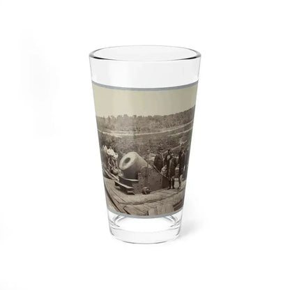 13 Inch Mortar  Dictator  In Front Of Petersburg, Va. (U.S. Civil War) Pint Glass 16oz 16oz - Go Mug Yourself