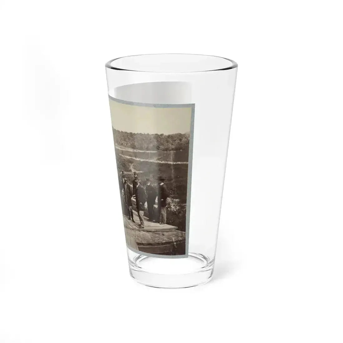 13 Inch Mortar  Dictator  In Front Of Petersburg, Va. (U.S. Civil War) Pint Glass 16oz - Go Mug Yourself