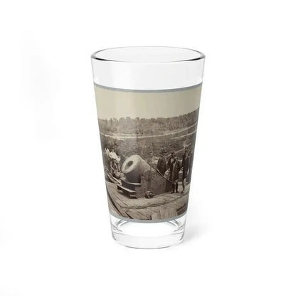 13 Inch Mortar  Dictator  In Front Of Petersburg, Va. (U.S. Civil War) Pint Glass 16oz - Go Mug Yourself