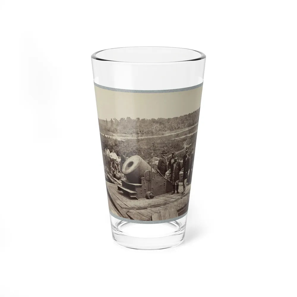 13 Inch Mortar Dictator In Front Of Petersburg, Va. (U.S. Civil War) Pint Glass 16oz-16oz-Go Mug Yourself