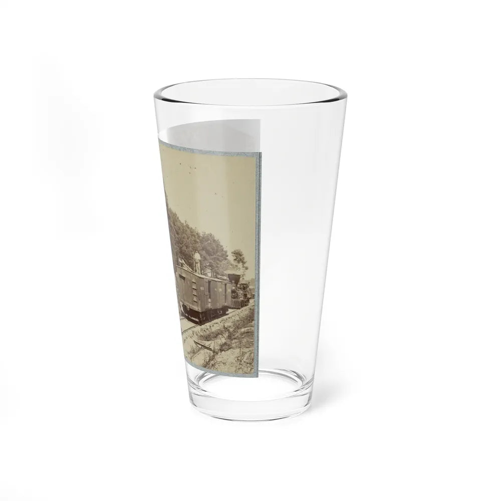 13 Inch Mortar Dictator , In Front Of Petersburg, Va. (U.S. Civil War) Pint Glass 16oz-Go Mug Yourself