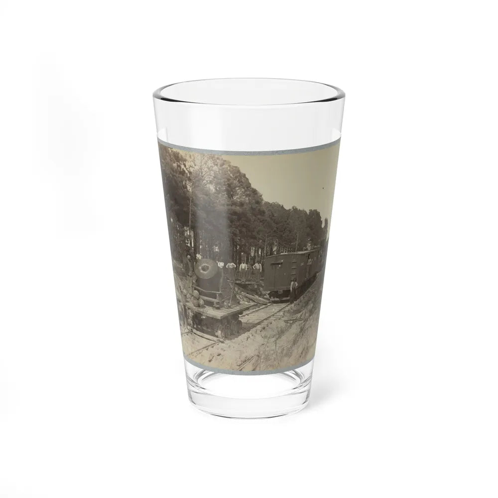 13 Inch Mortar Dictator In Front Of Petersburg, Va.(2) (U.S. Civil War) Pint Glass 16oz-16oz-Go Mug Yourself