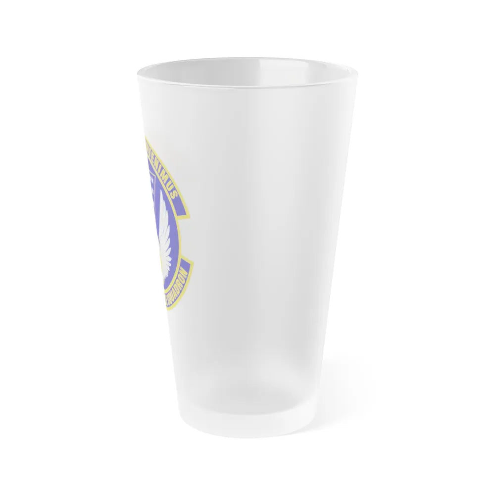 13 Intelligence Squadron ACC (U.S. Air Force) Frosted Pint Glass 16oz-Go Mug Yourself