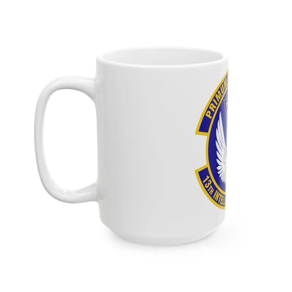 13 Intelligence Squadron ACC (U.S. Air Force) White Coffee Mug-Go Mug Yourself