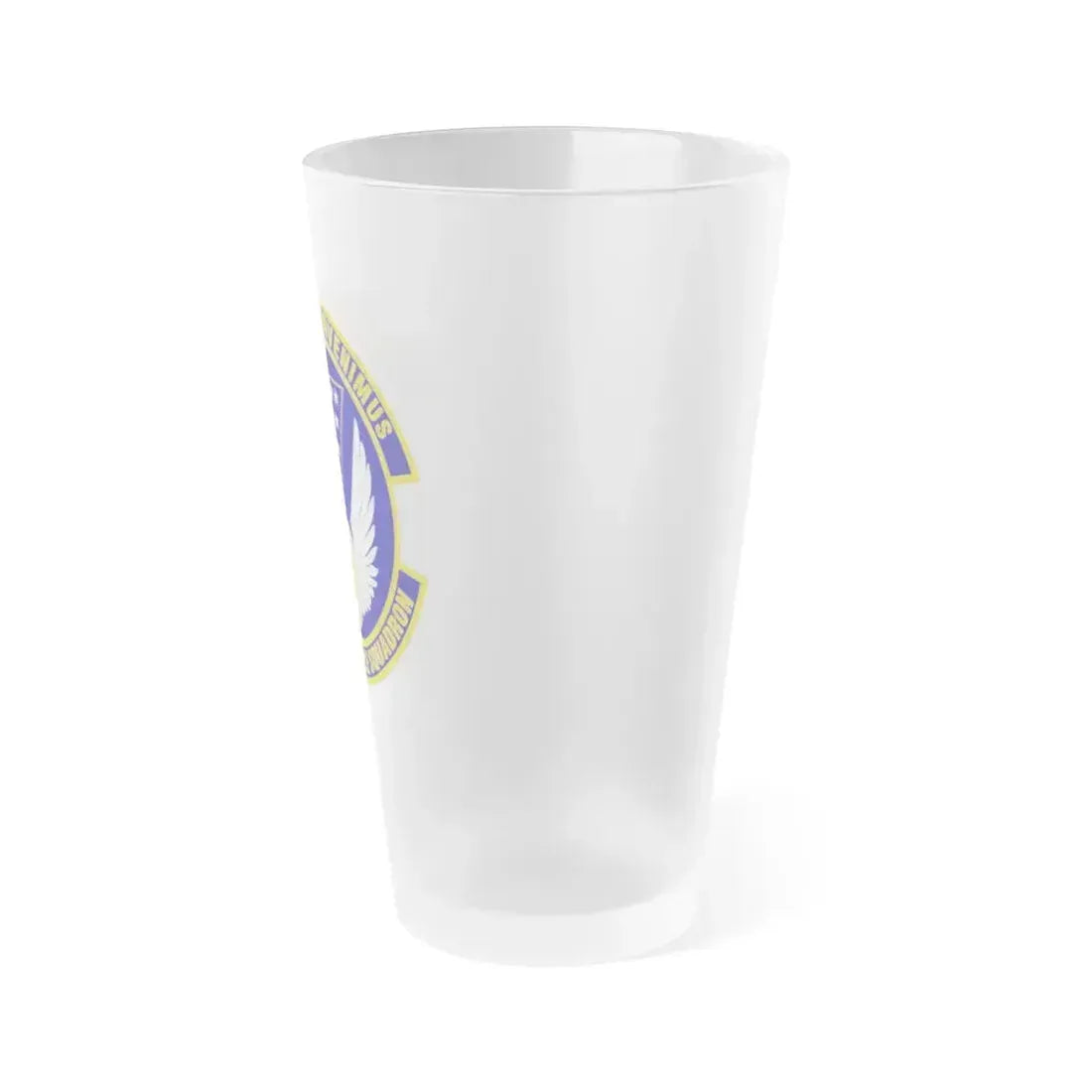 13 Intelligence Squadron ACC (U.S. Air Force) Frosted Pint Glass 16oz - Go Mug Yourself