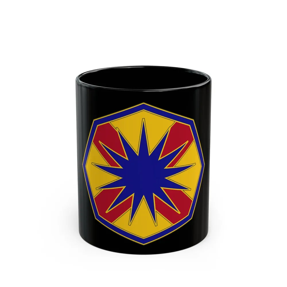 13 Sustainment Command (U.S. Army) Black Coffee Mug-11oz-Go Mug Yourself