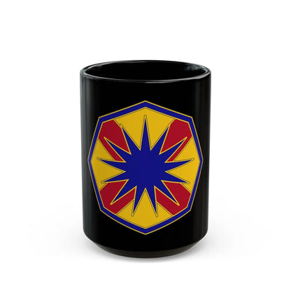 13 Sustainment Command (U.S. Army) Black Coffee Mug-15oz-Go Mug Yourself