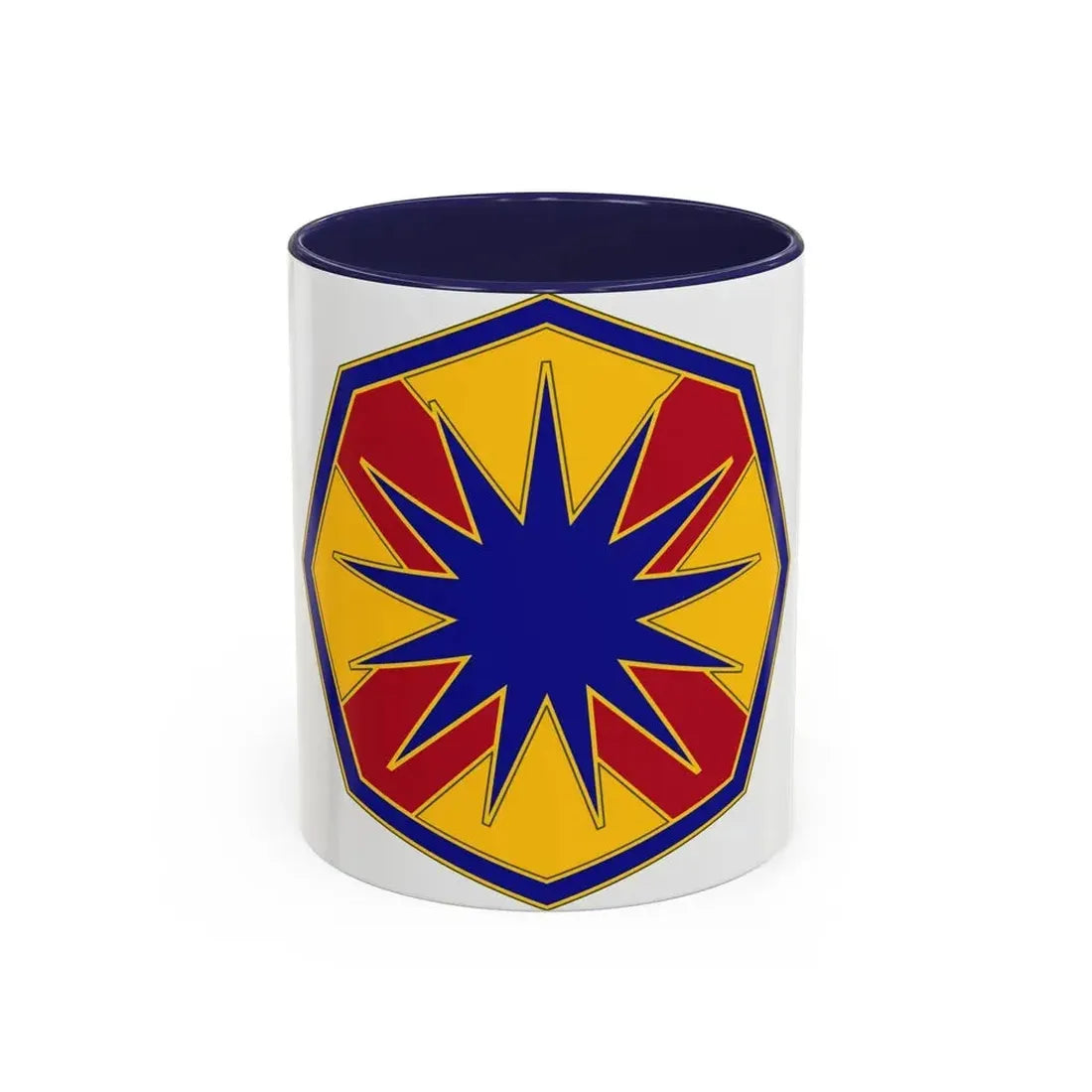 13 Sustainment Command (U.S. Army) Accent Coffee Mug 11oz Navy - Go Mug Yourself