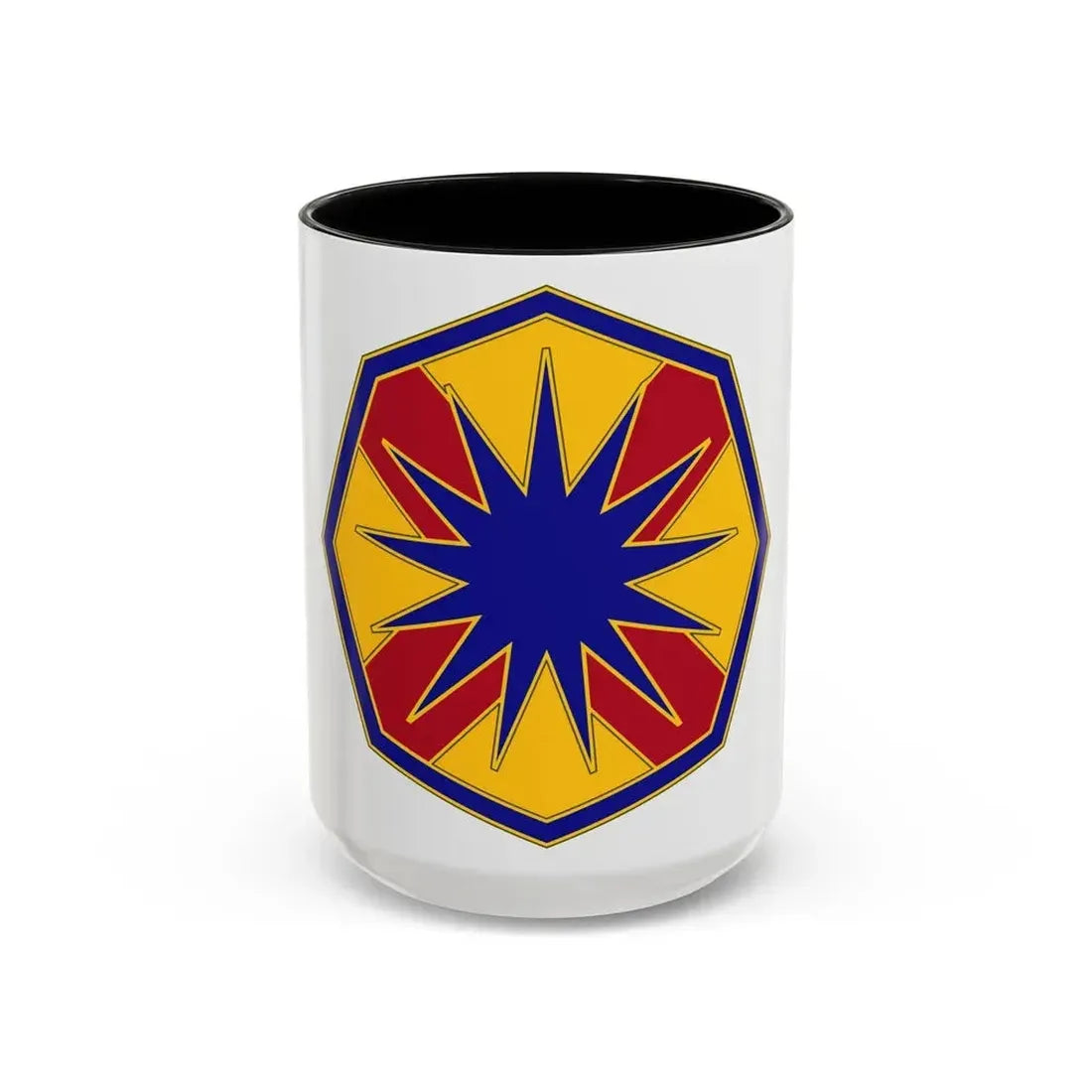 13 Sustainment Command (U.S. Army) Accent Coffee Mug 15oz Black - Go Mug Yourself