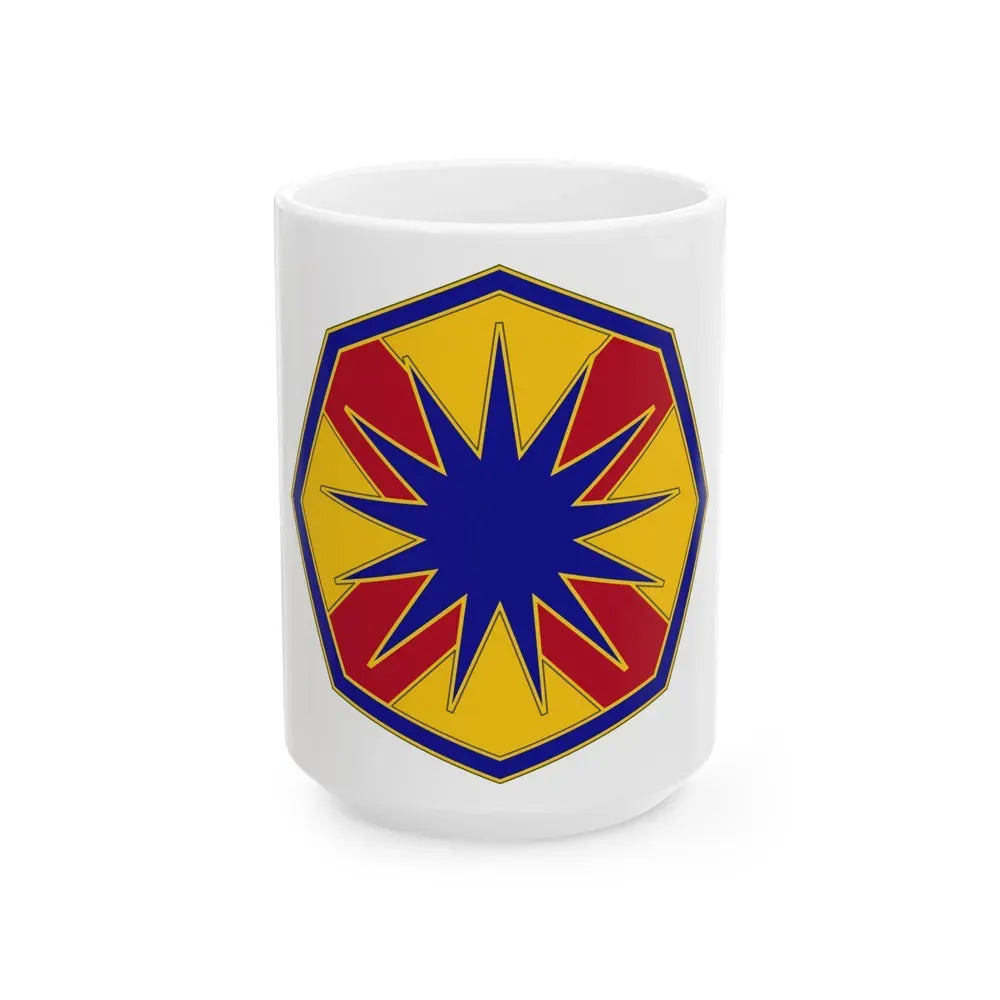 13 Sustainment Command (U.S. Army) White Coffee Mug 15oz - Go Mug Yourself