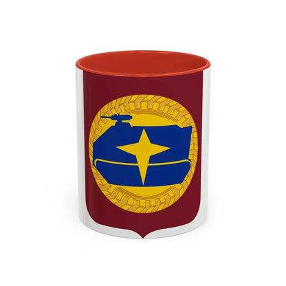 13 Transportation Battalion 2 (U.S. Army) Accent Coffee Mug 11oz Red - Go Mug Yourself