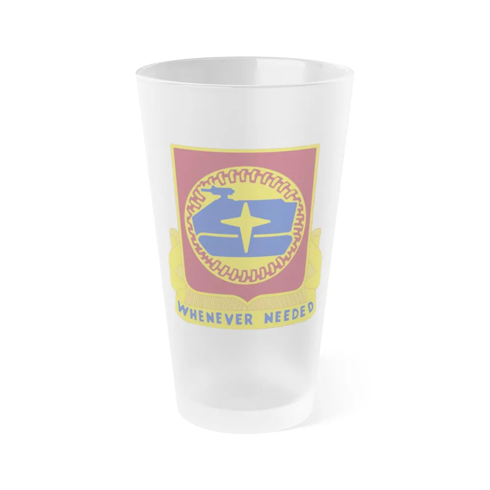 13 Transportation Battalion (U.S. Army) Frosted Pint Glass 16oz-Go Mug Yourself