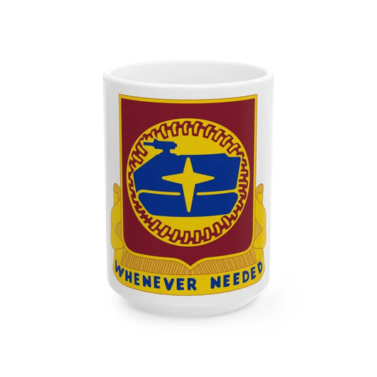 13 Transportation Battalion (U.S. Army) White Coffee Mug-15oz-Go Mug Yourself