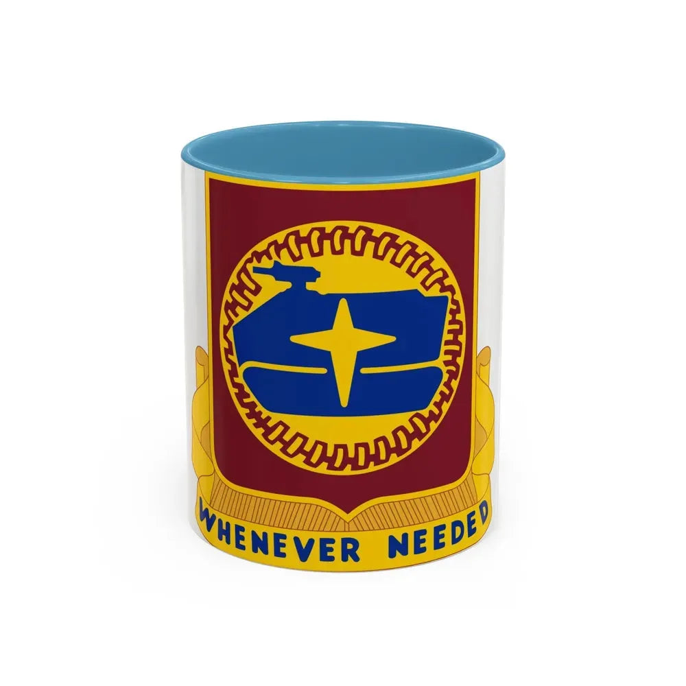 13 Transportation Battalion (U.S. Army) Accent Coffee Mug 11oz Light Blue - Go Mug Yourself