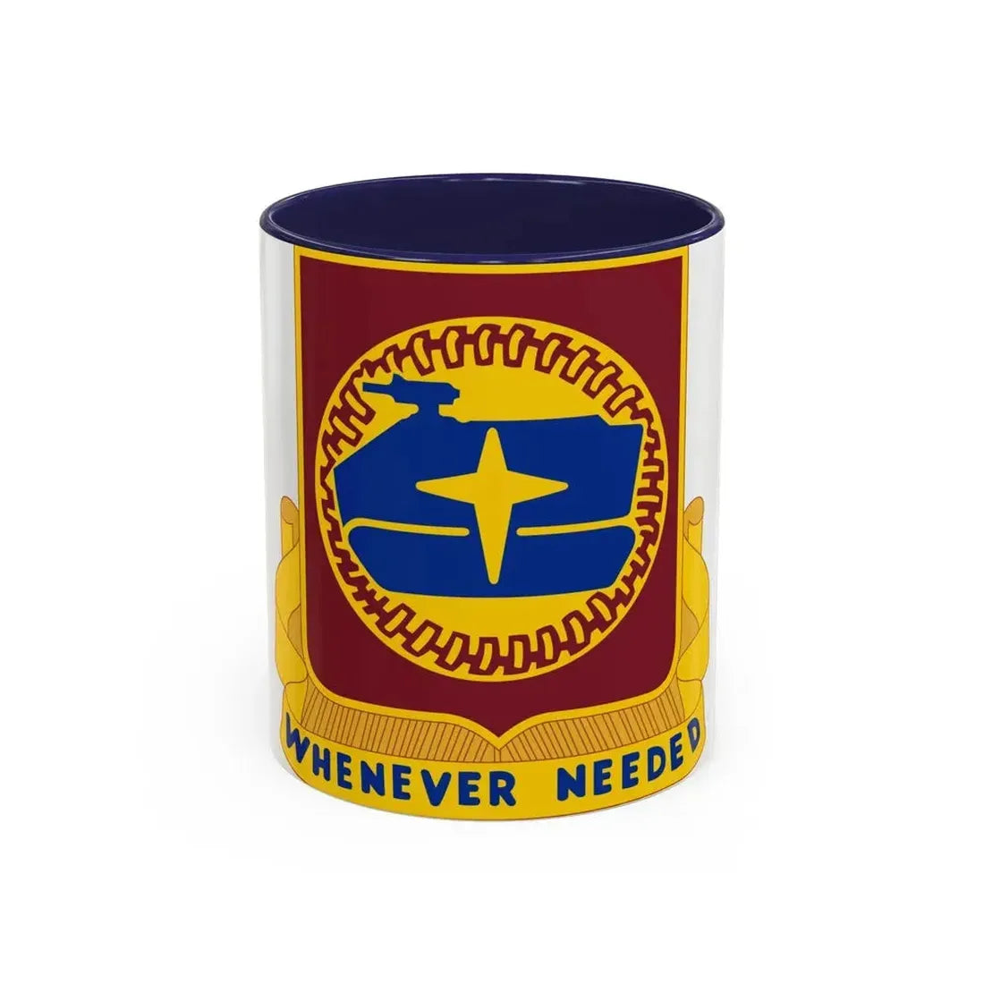 13 Transportation Battalion (U.S. Army) Accent Coffee Mug 11oz Navy - Go Mug Yourself