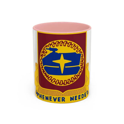 13 Transportation Battalion (U.S. Army) Accent Coffee Mug 11oz Pink - Go Mug Yourself