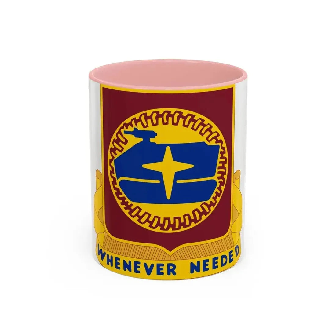 13 Transportation Battalion (U.S. Army) Accent Coffee Mug 11oz Pink - Go Mug Yourself