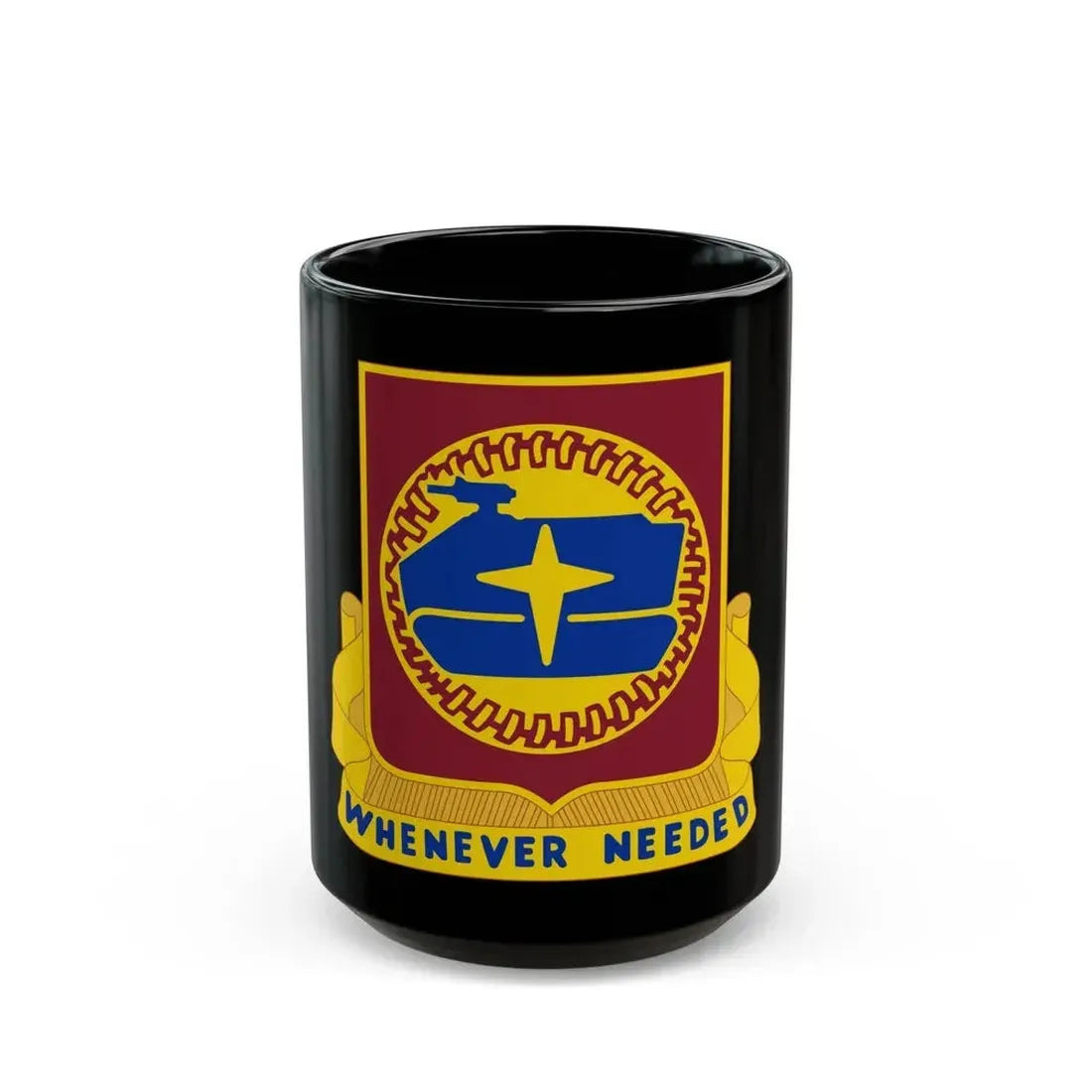 13 Transportation Battalion (U.S. Army) Black Coffee Mug 15oz - Go Mug Yourself