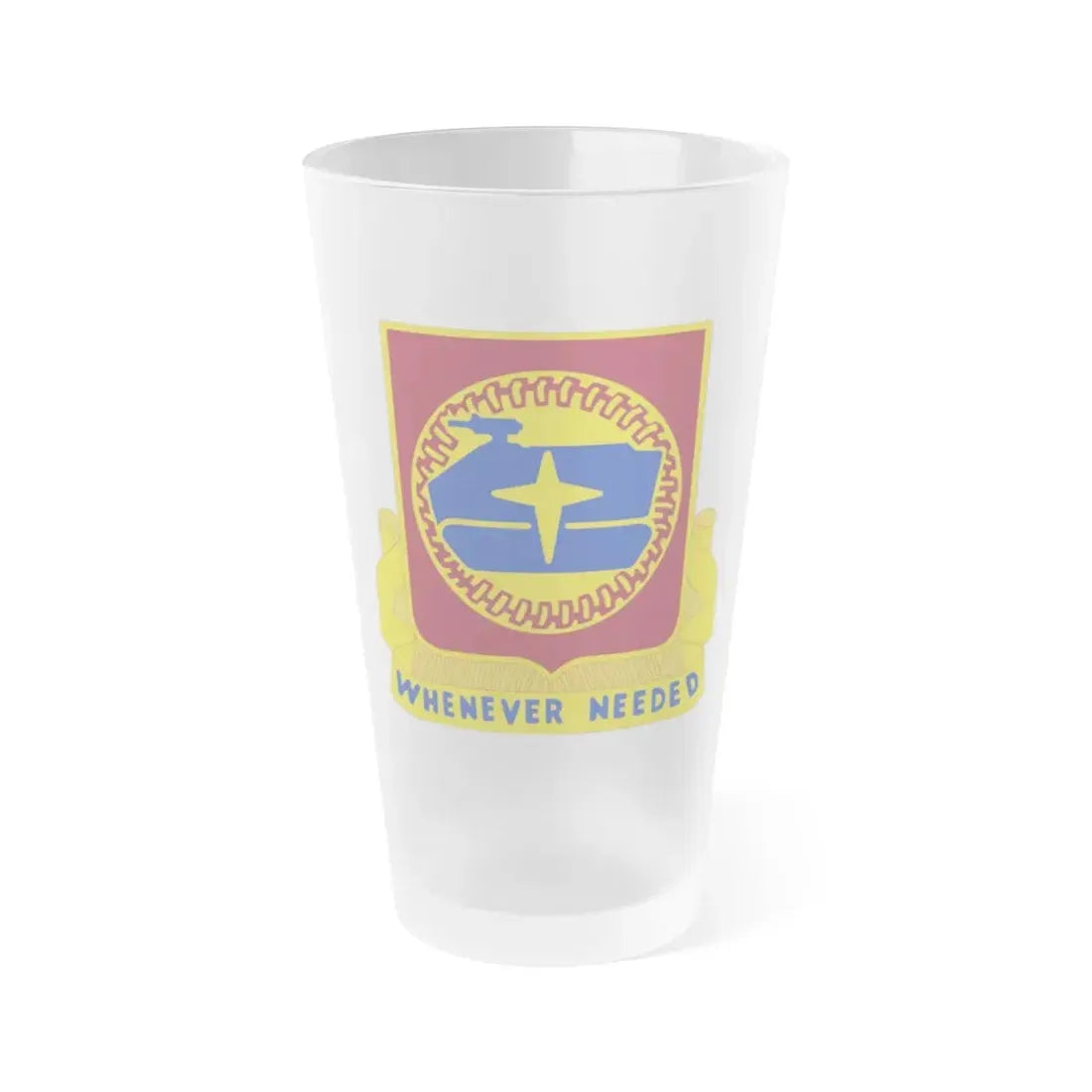 13 Transportation Battalion (U.S. Army) Frosted Pint Glass 16oz Default Title - Go Mug Yourself
