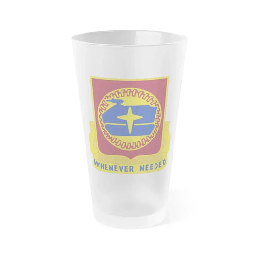 13 Transportation Battalion (U.S. Army) Frosted Pint Glass 16oz Default Title - Go Mug Yourself