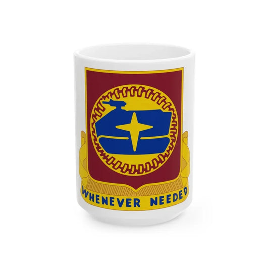 13 Transportation Battalion (U.S. Army) White Coffee Mug 15oz - Go Mug Yourself