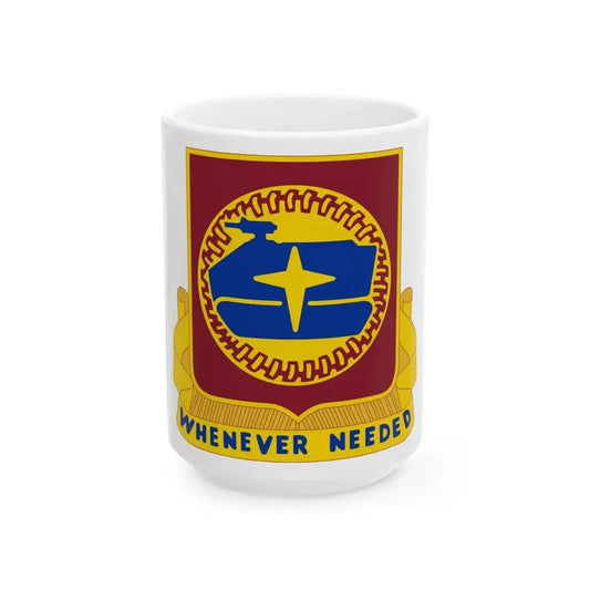 13 Transportation Battalion (U.S. Army) White Coffee Mug 15oz - Go Mug Yourself