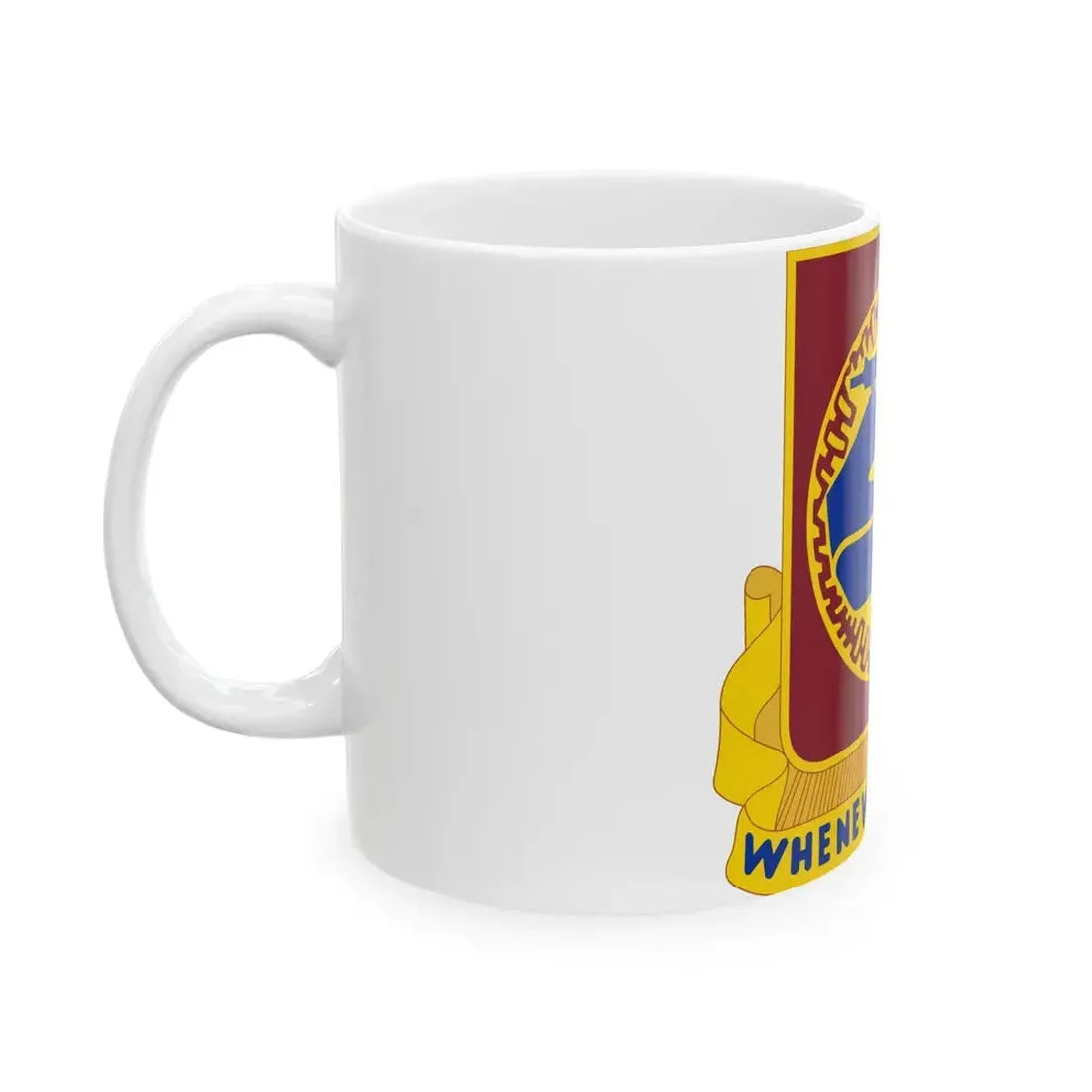 13 Transportation Battalion (U.S. Army) White Coffee Mug - Go Mug Yourself