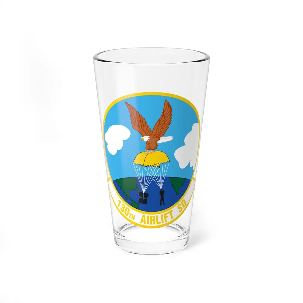 130 Airlift Squadron (U.S. Air Force) Pint Glass 16oz-16oz-Go Mug Yourself