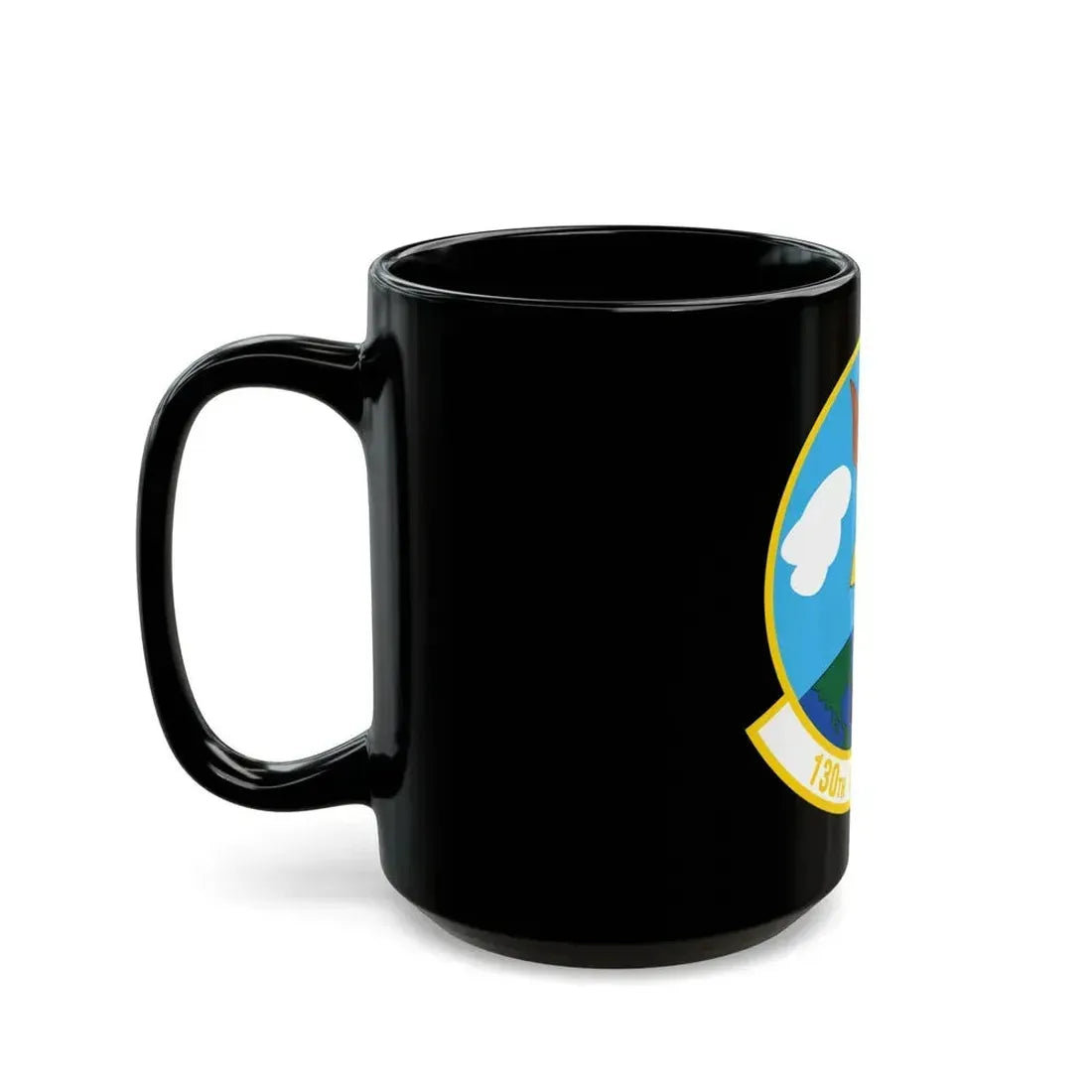 130 Airlift Squadron (U.S. Air Force) Black Coffee Mug - Go Mug Yourself