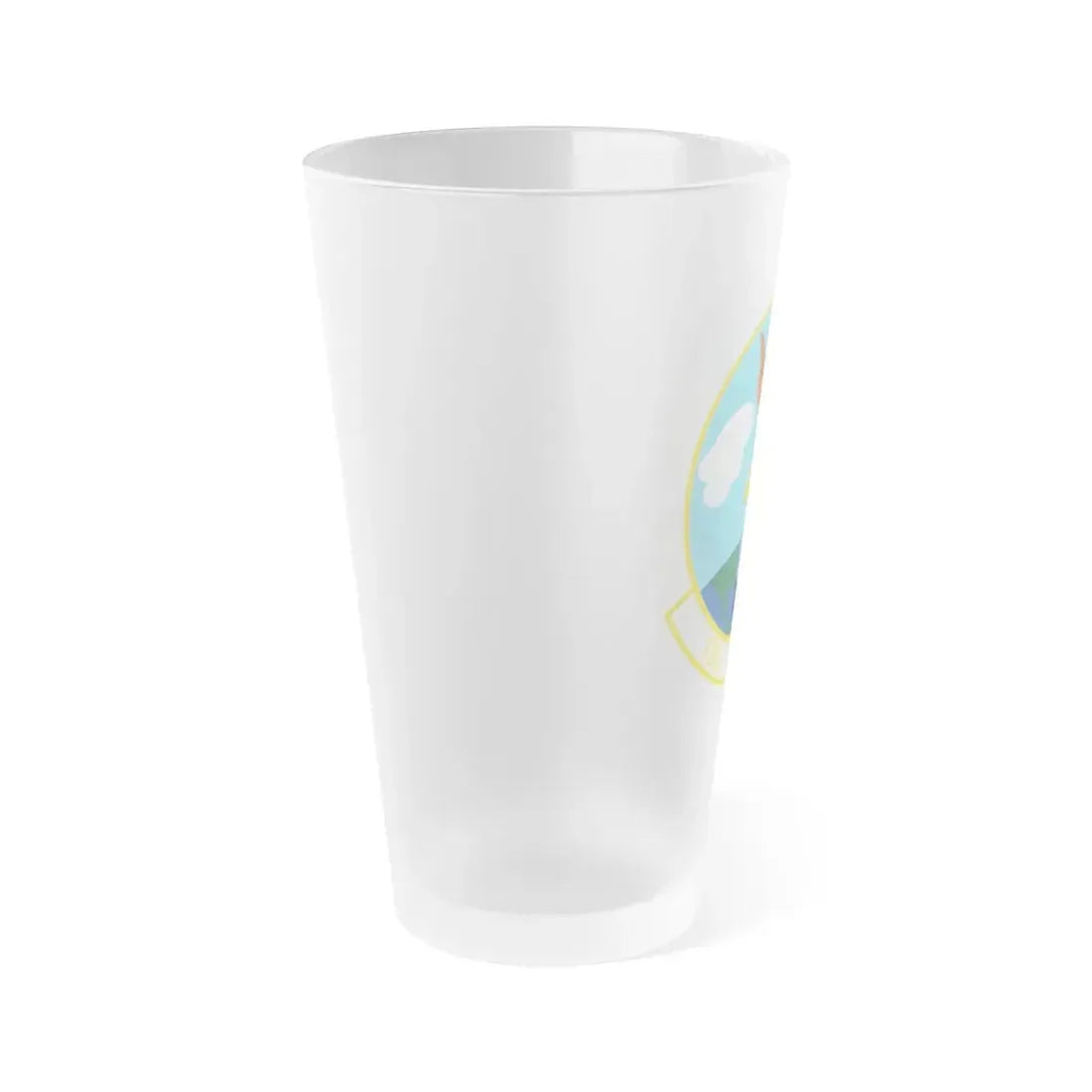 130 Airlift Squadron (U.S. Air Force) Frosted Pint Glass 16oz - Go Mug Yourself